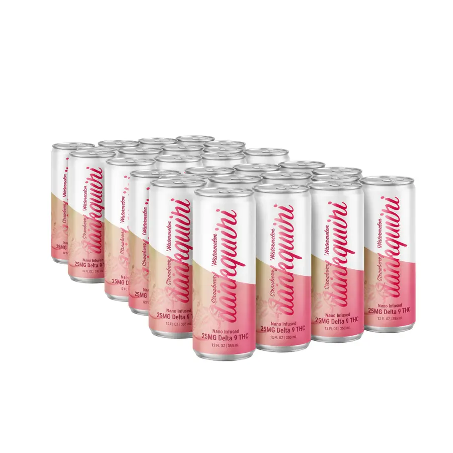 Strawberry Watermelon Dankquiri THC Drink (24 Pack)