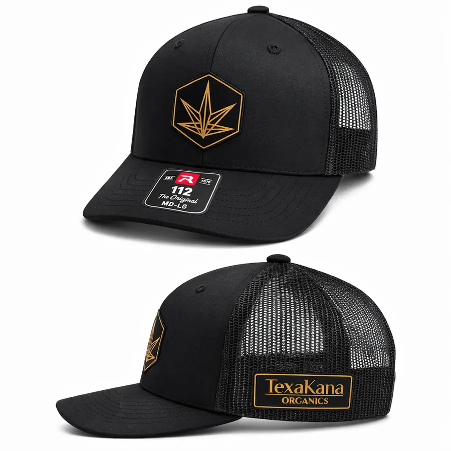 TexaKana Black Trucker Hat
